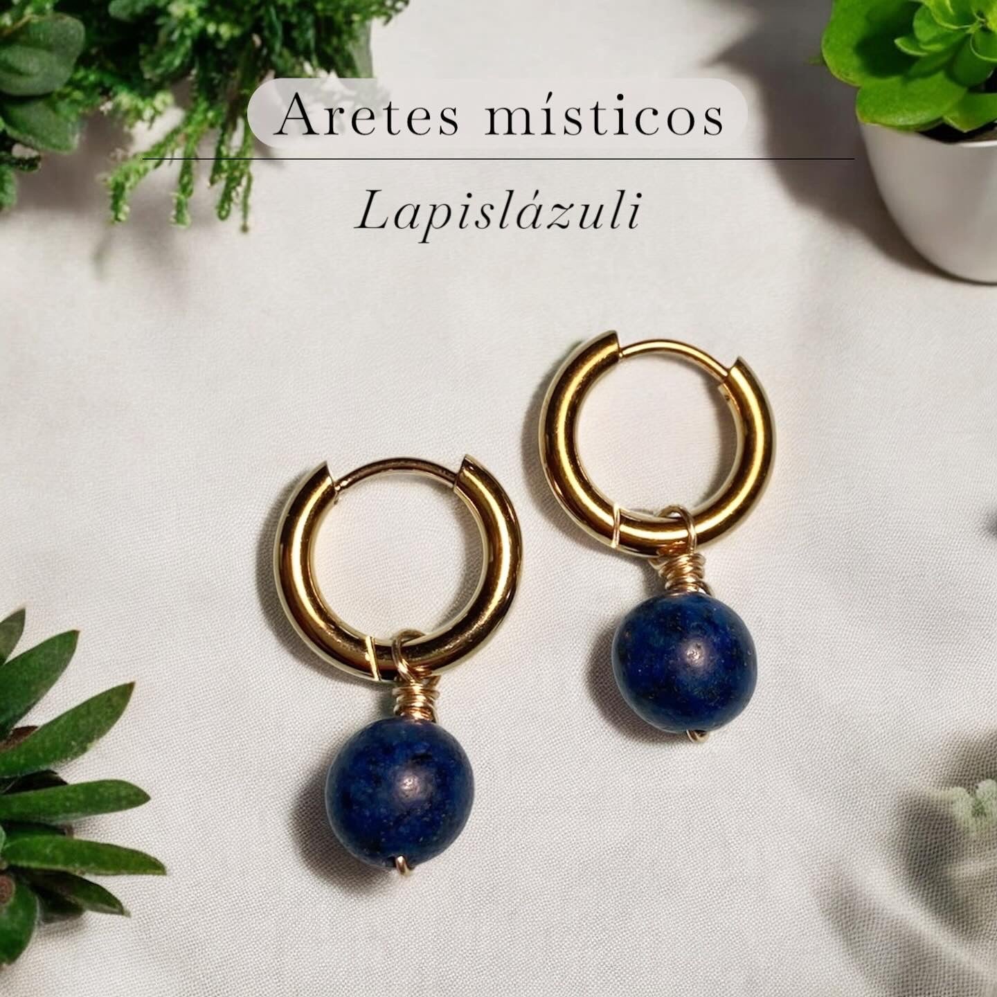 Aretes de cuarzos naturales🌱