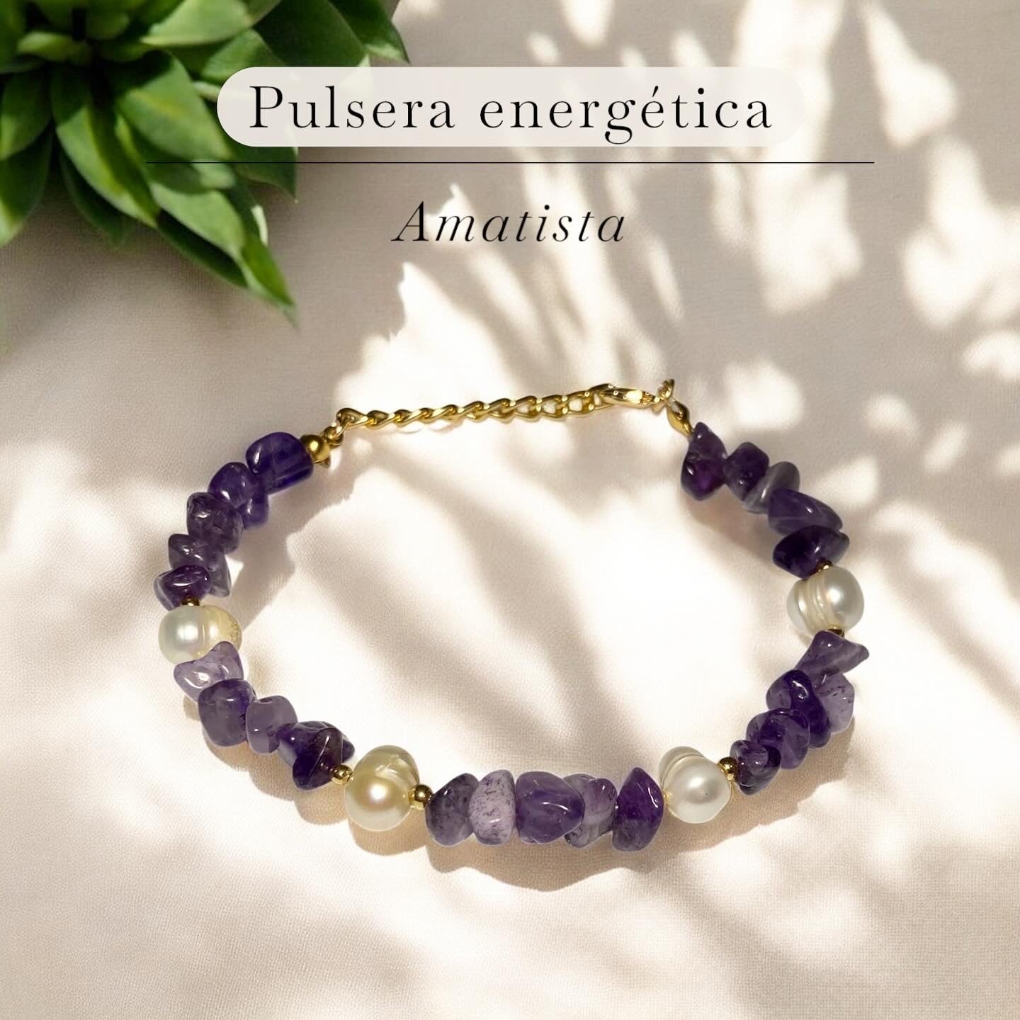 ✨ Pulseras de Cuarzos Naturales & Perla de Río