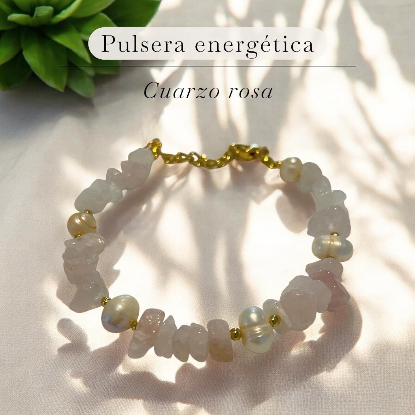 ✨ Pulseras de Cuarzos Naturales & Perla de Río