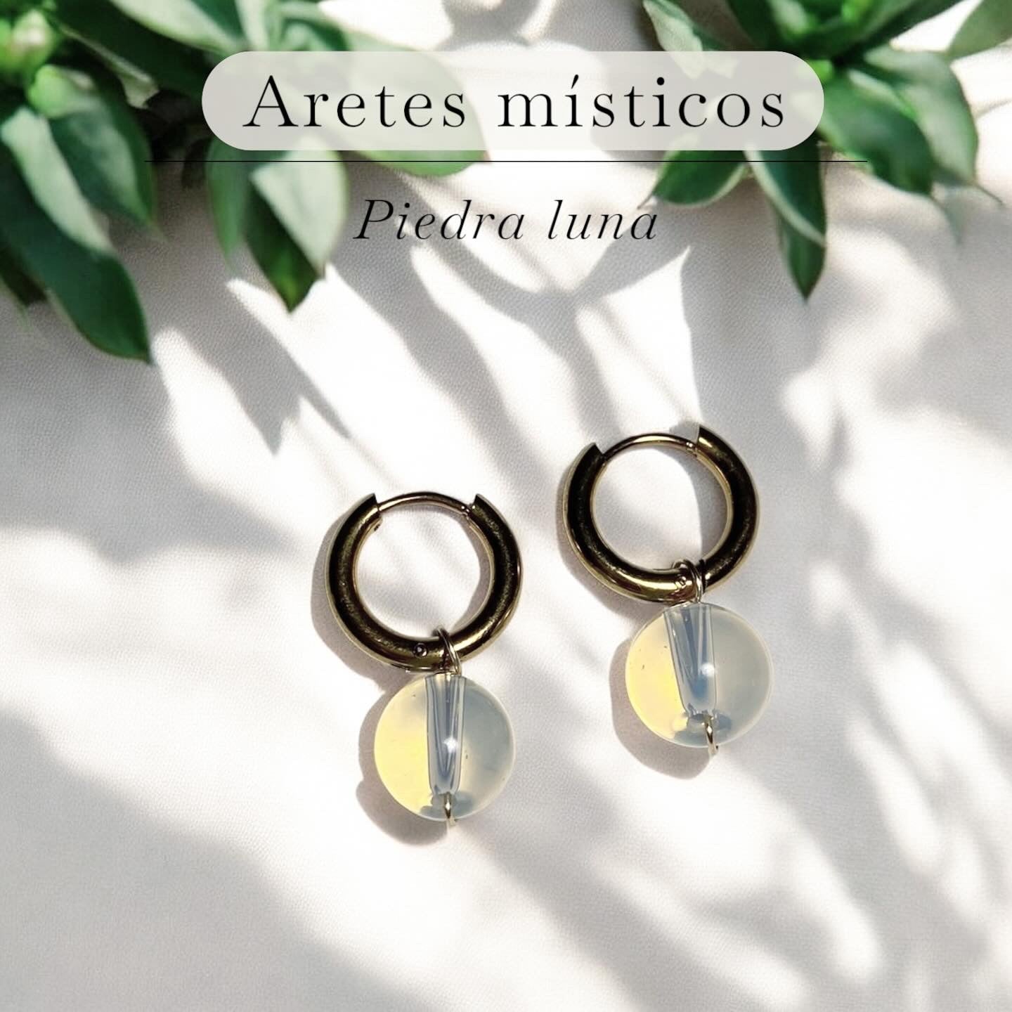 Aretes de cuarzos naturales🌱