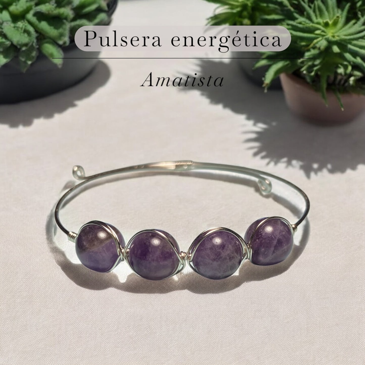 Pulsera Energética con Piedras Naturales