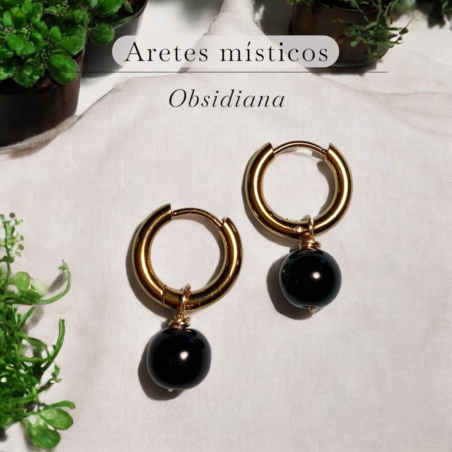 Aretes de cuarzos naturales🌱