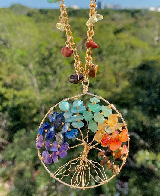 Collar Árbol de la Vida – 7 Chakras