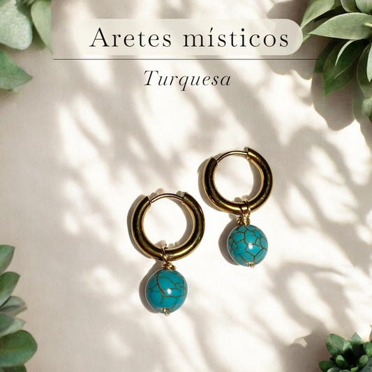 Aretes de cuarzos naturales🌱