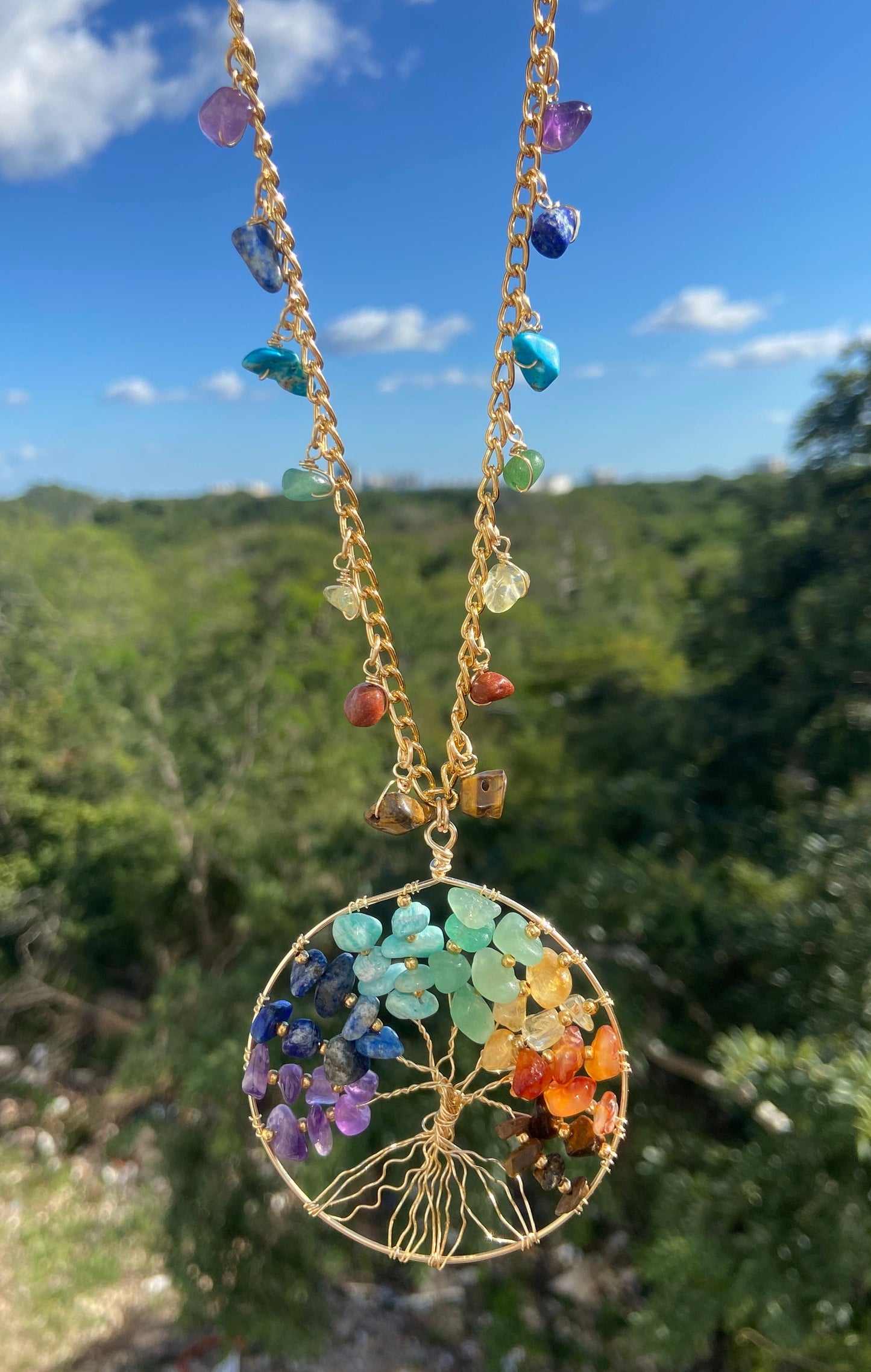 Collar Árbol de la Vida – 7 Chakras