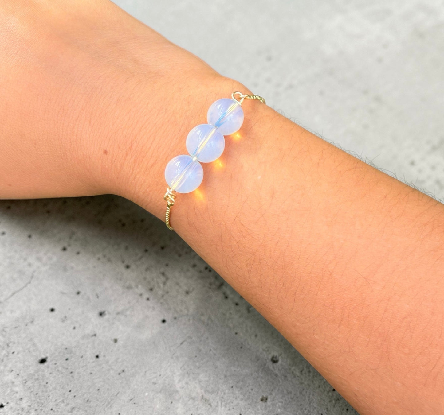 ✨ Pulsera Ajustable de Cuarzo Natural